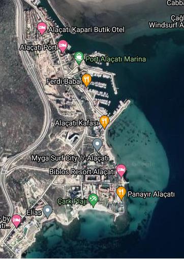 ÇEŞME LİMAN EMLAKTAN ALAÇATI PORT PROJESİ İÇİNDE TARLA